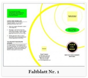 Faltblatt